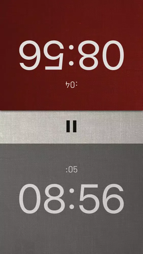 Capturas de tela do Gruman Chess Clock