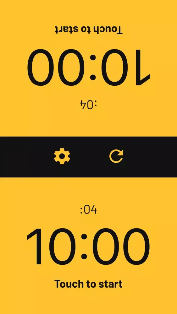 Capturas de tela do Gruman Chess Clock