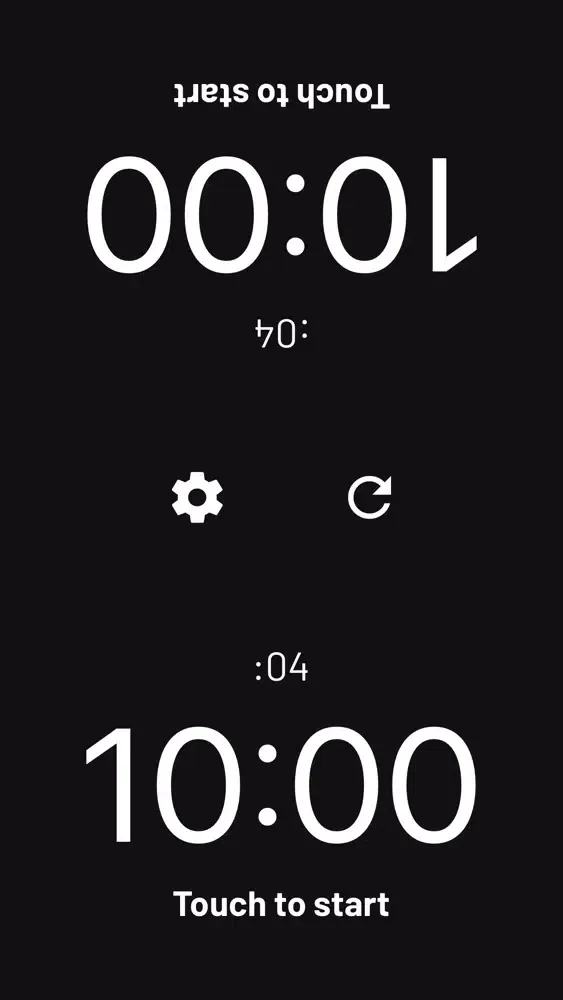 Capturas de tela do Gruman Chess Clock