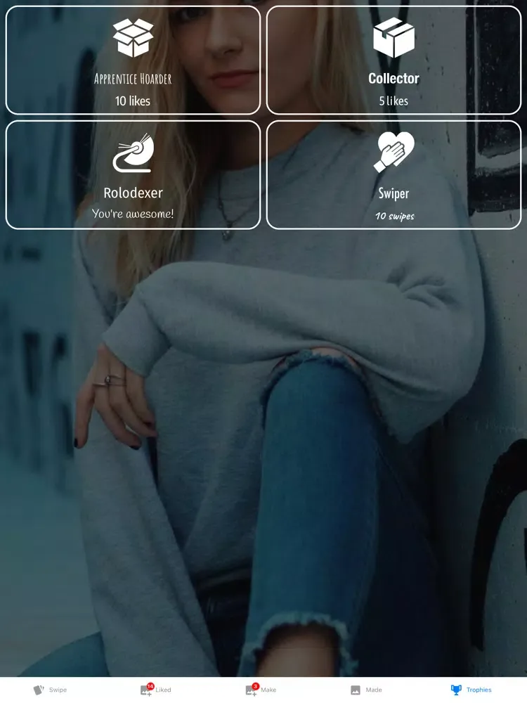 Excuse Rolodex iPad  Screenshots