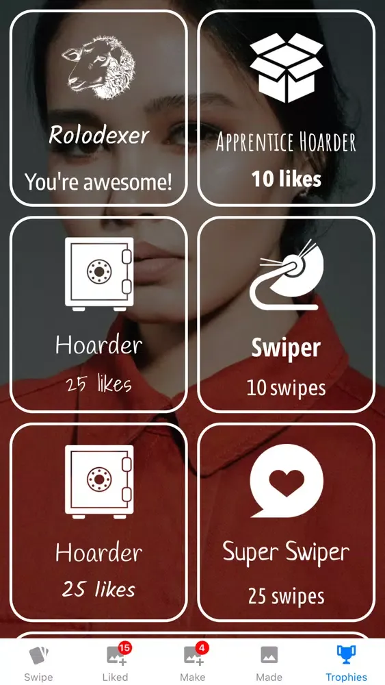 Excuse Rolodex Screenshots