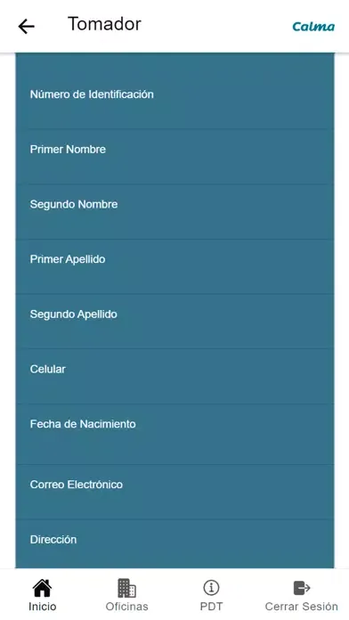 Calma Agencia De Seguros 스크린샷