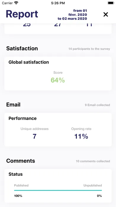 Captures d'écran de GuestViews smart guestbook