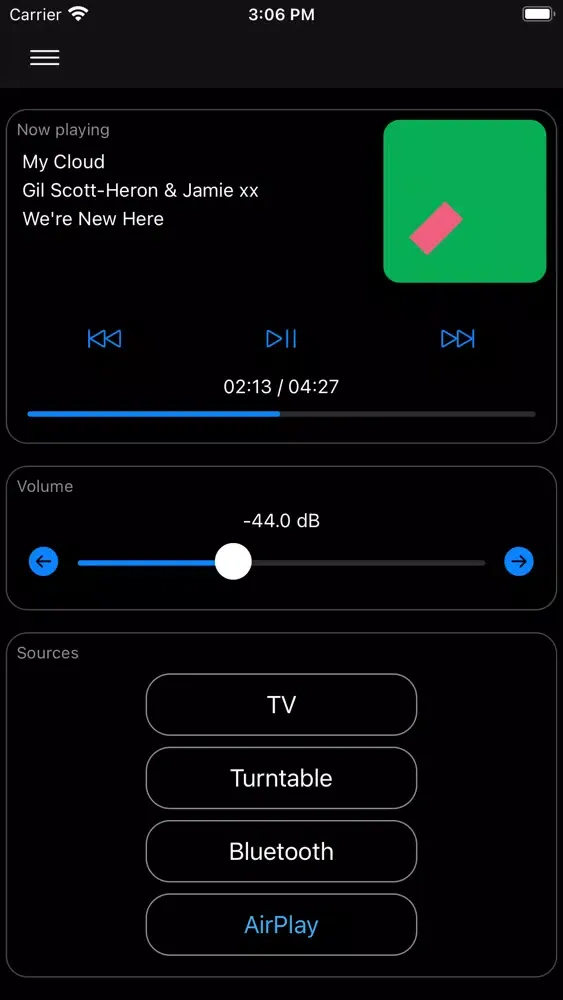 HiFi Remote 스크린샷