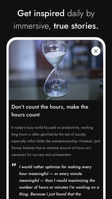 Capturas de tela do Peak - Routines for Success
