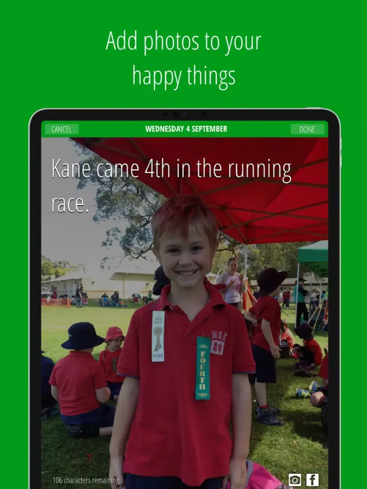 Screenshot di The Happy App iPad 