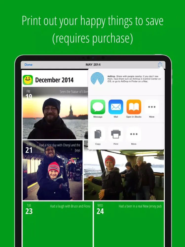 Screenshot di The Happy App iPad 