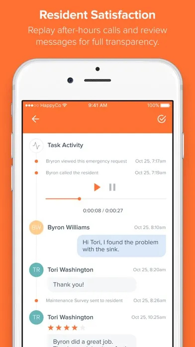 ภาพหน้าจอของ Tasks by HappyCo