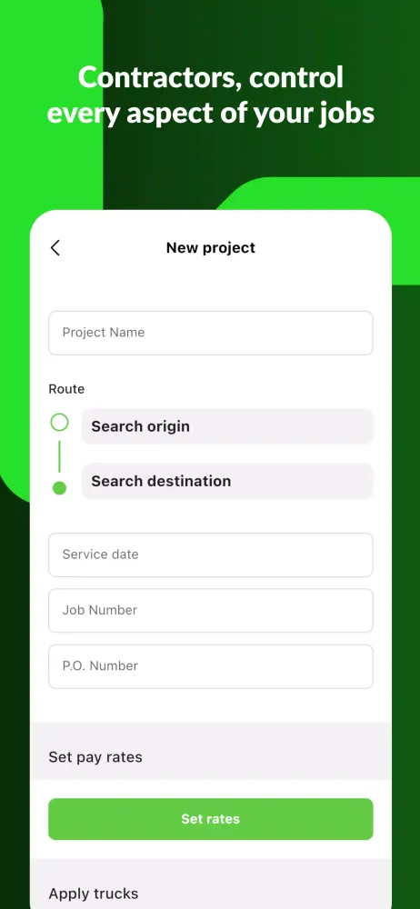 HauLink Screenshots