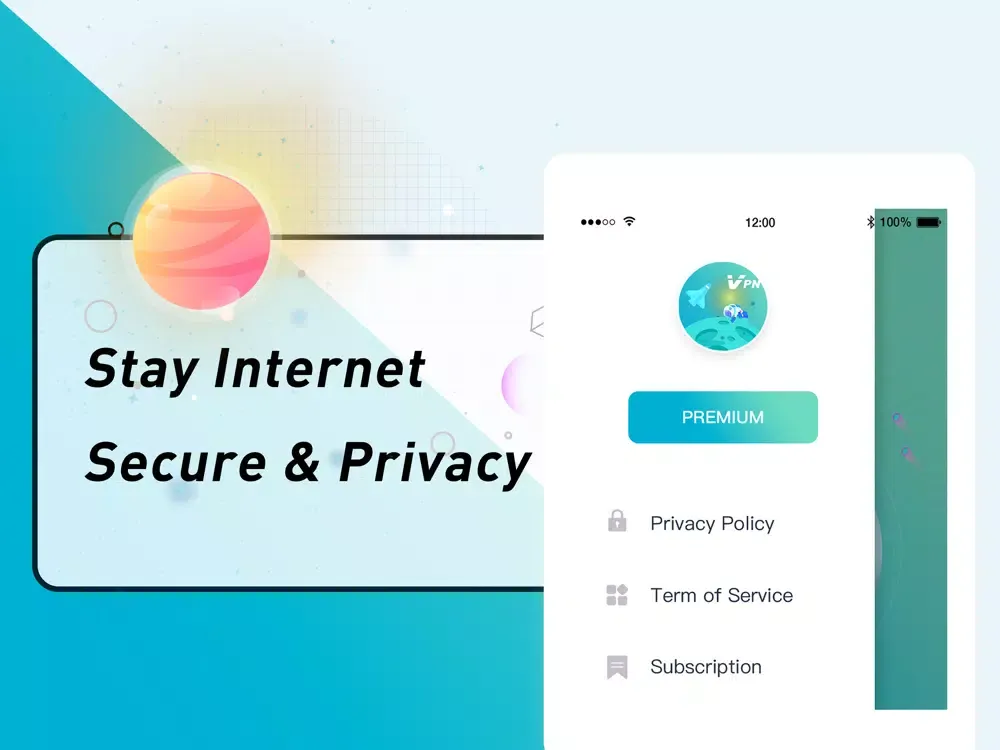 VPN Proxy - Unlimited Fast VPN iPad  Ekran Görüntüleri