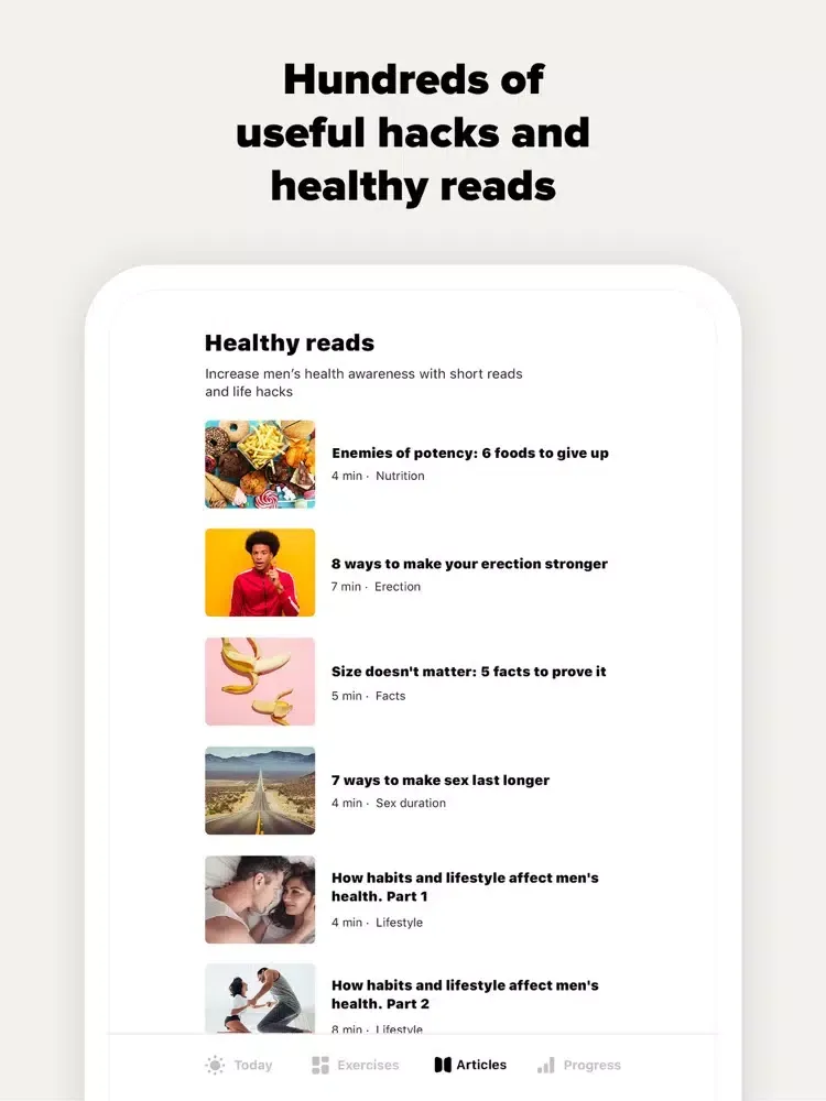 Heems: Improve Men's Health iPad 应用截图