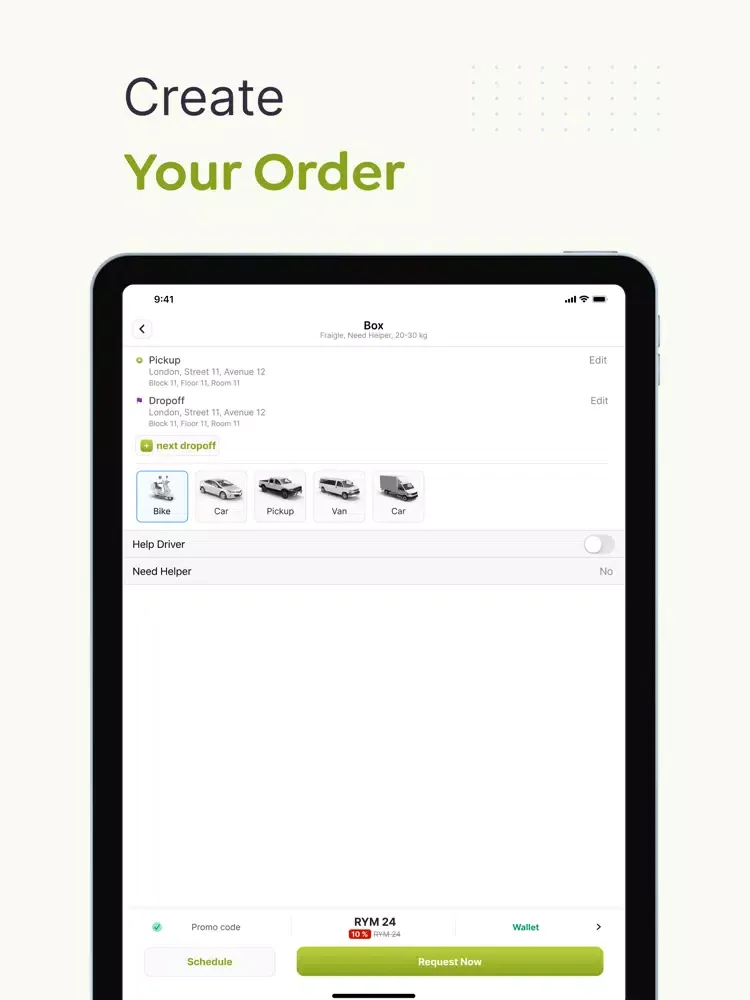 Hello Courier iPad  Ekran Görüntüleri