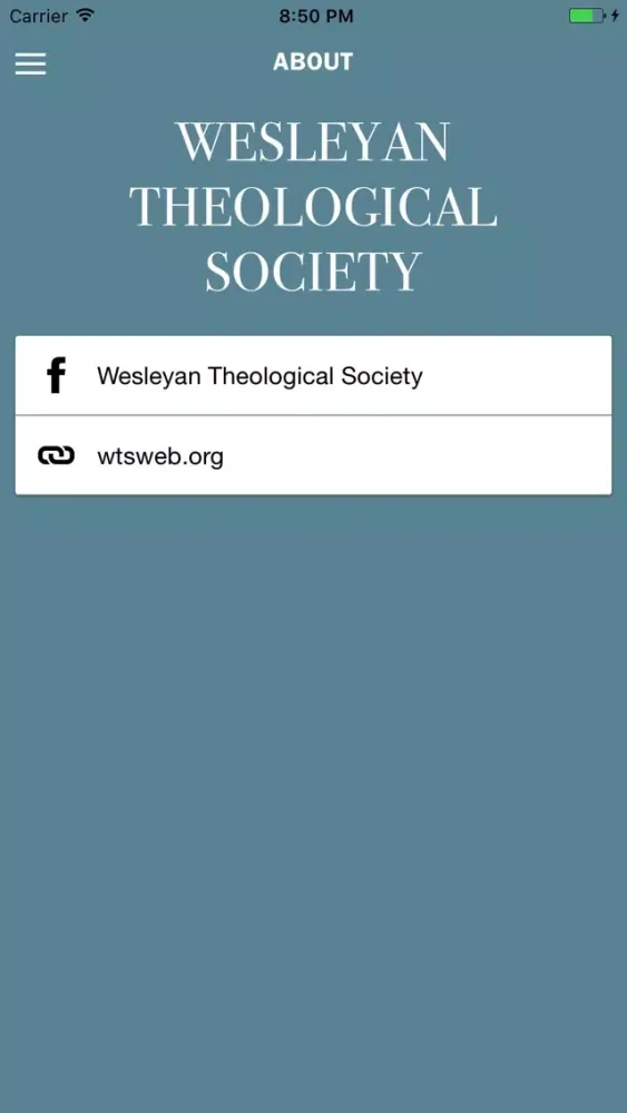 Wesleyan Theological Society應用截圖