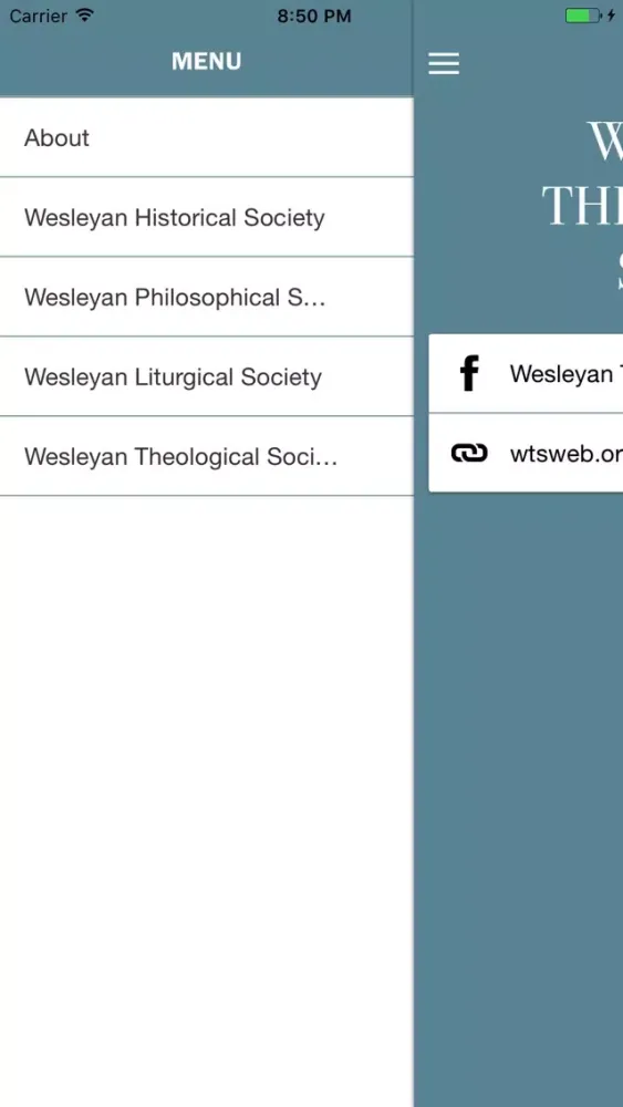 Wesleyan Theological Society應用截圖