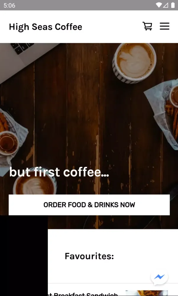 High Seas Coffee Screenshots