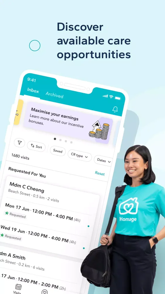 Homage Care Pro Screenshots