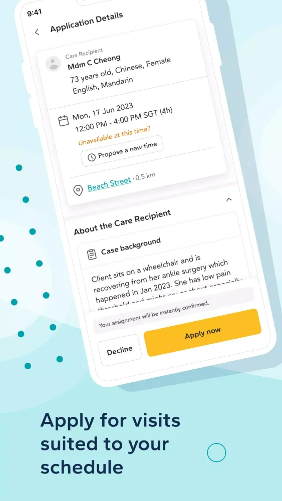Homage Care Pro Screenshots