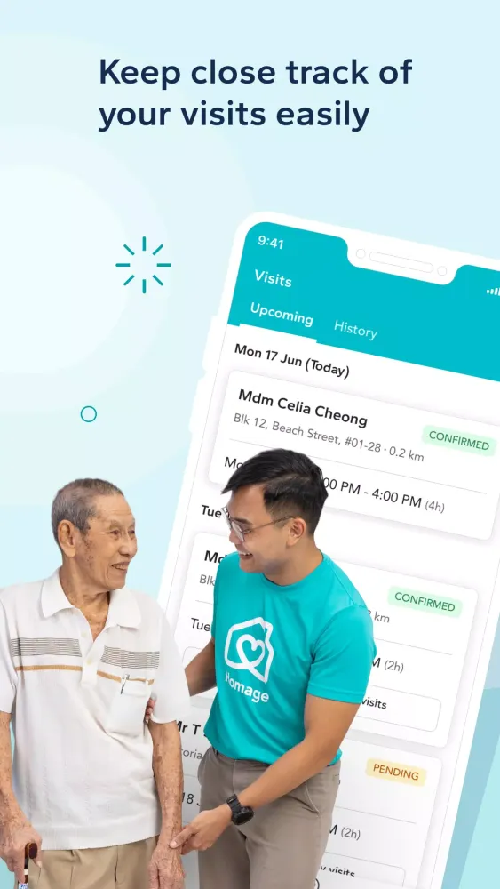 Homage Care Pro Screenshots