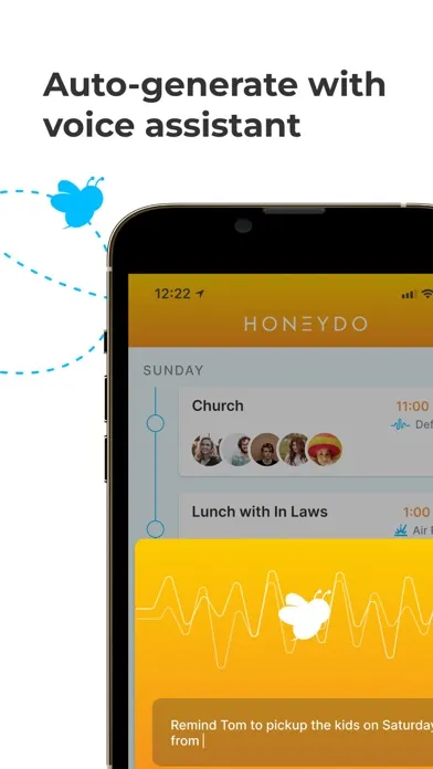 Ảnh chụp màn hình của HoneyDo App