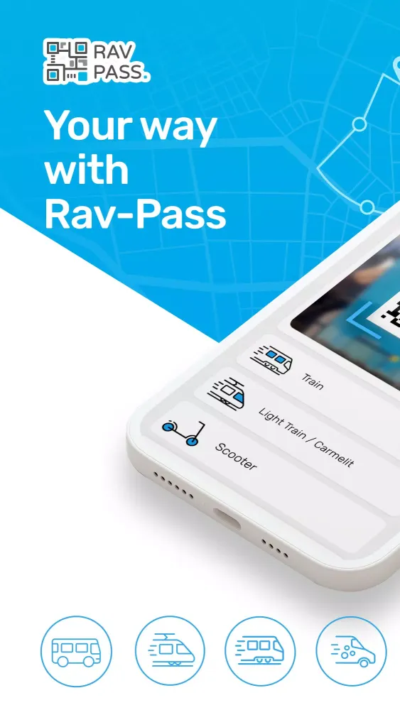 Rav-Pass by HopOn הופאון רב-פס Screenshots