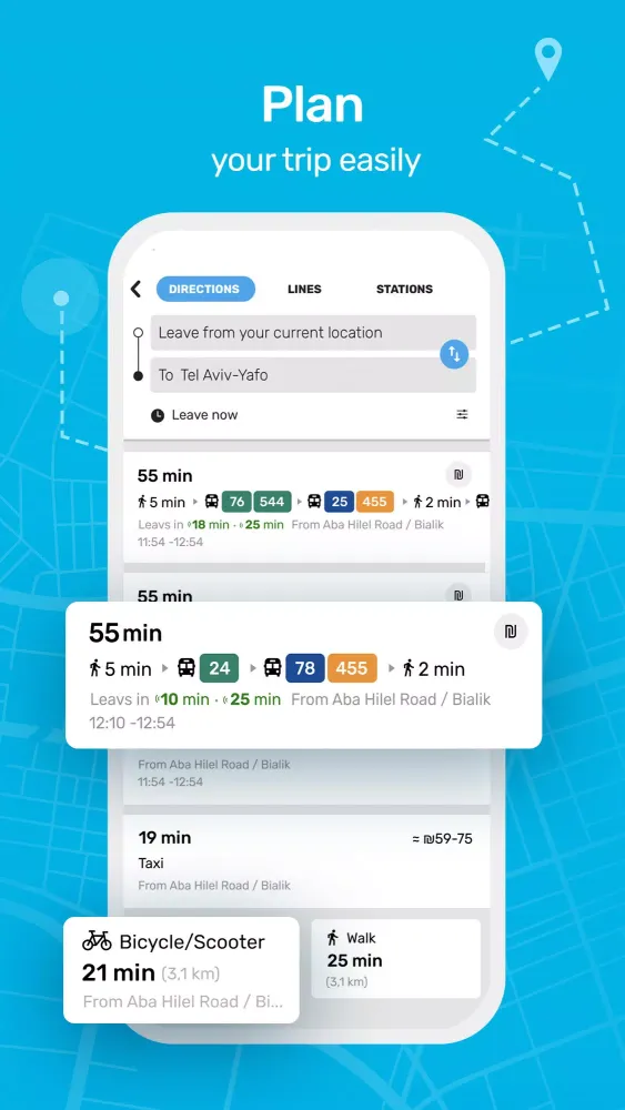 Rav-Pass by HopOn הופאון רב-פס Screenshots