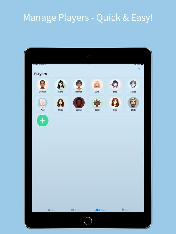 UnoTally Score Tracker for Uno iPad  سکرین شاٹس