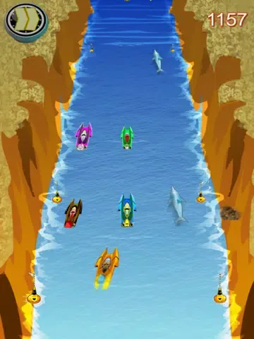 Powerboat Racing Free - Championship Speed Boat Edition iPad  Screenshots