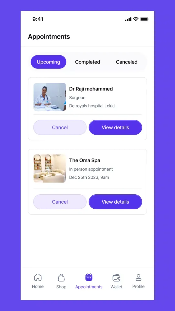 Hospitals Connect Screenshots