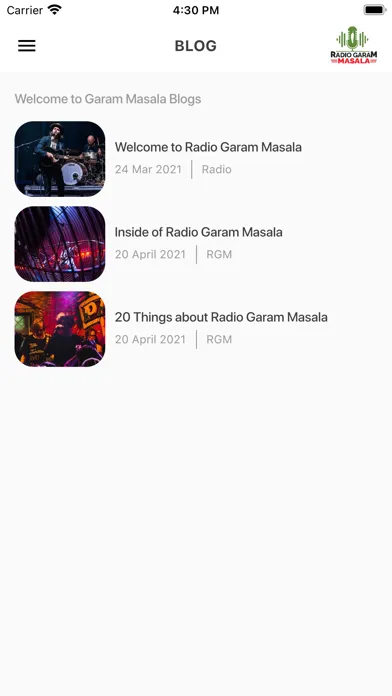 Скриншоты Radio Garam Masala