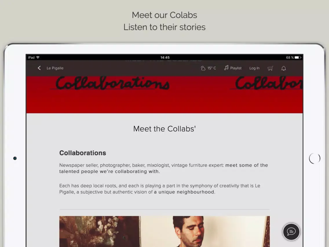 Le Pigalle Paris iPad  Screenshots