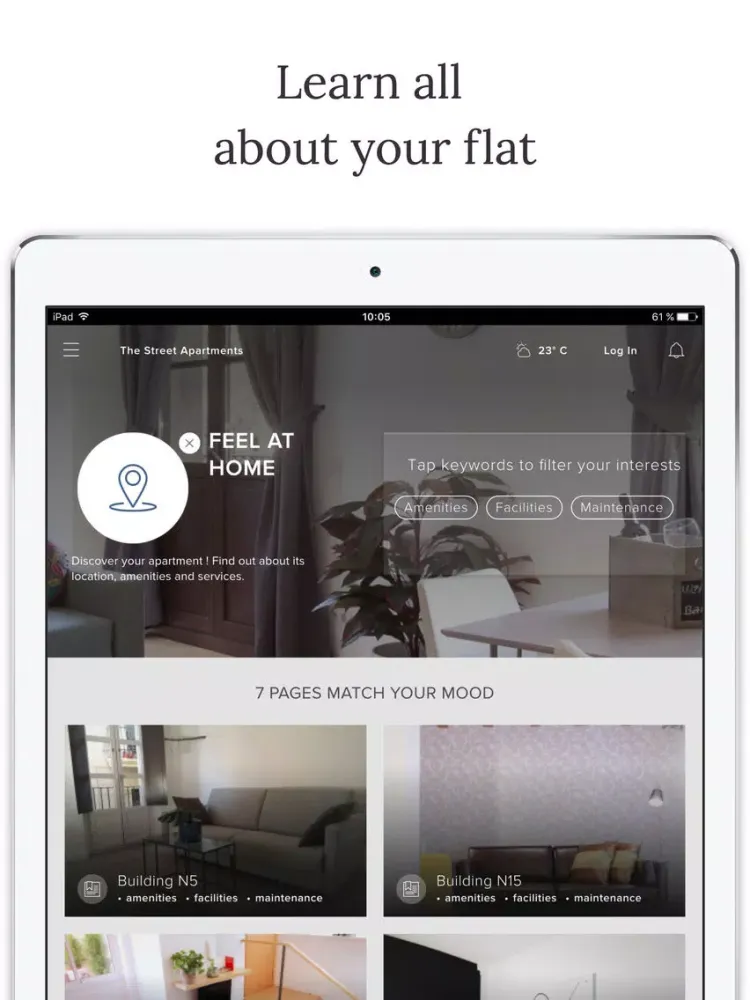 The Streets Apartments iPad  سکرین شاٹس