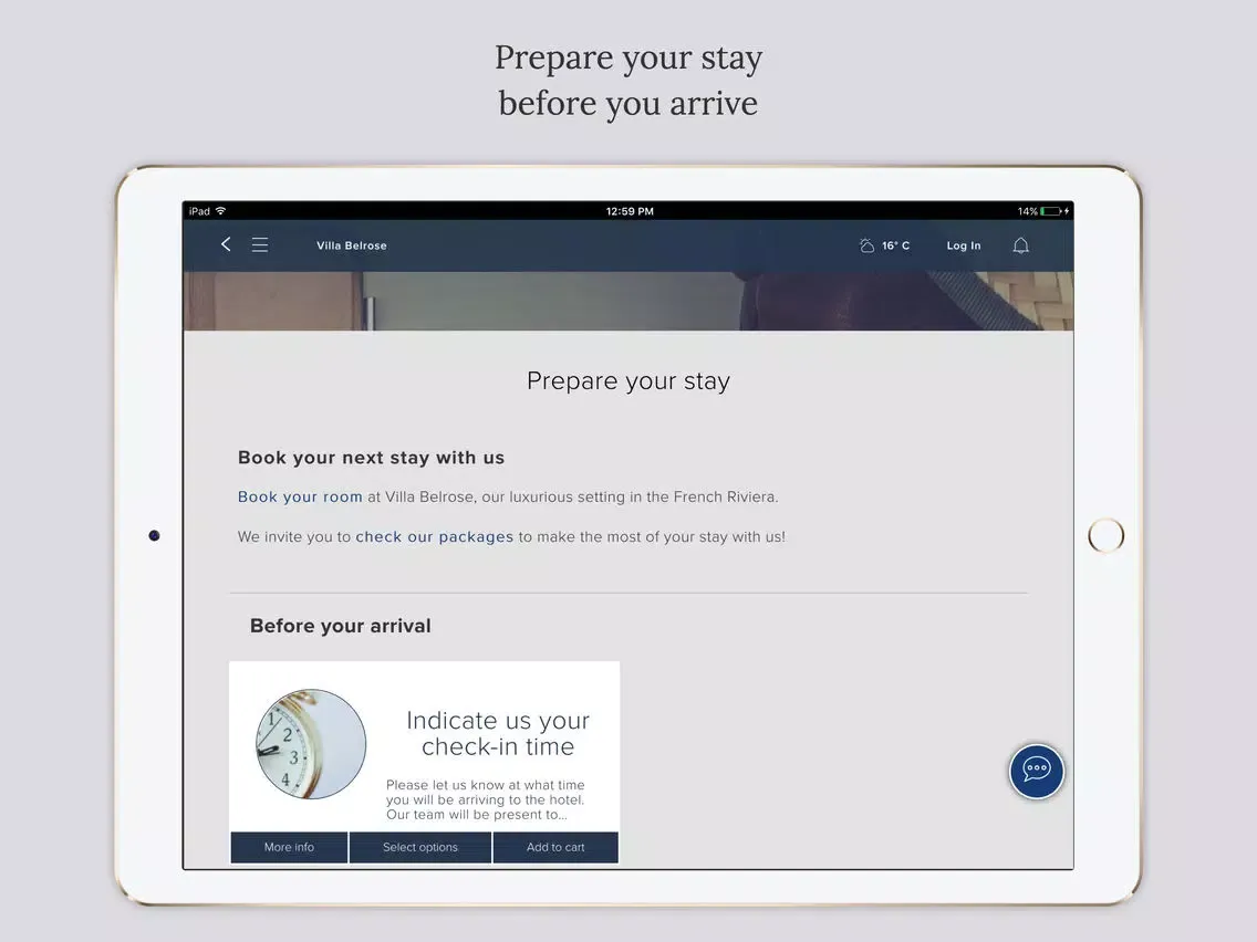 صور Althoff Hotel Villa Belrose iPad 