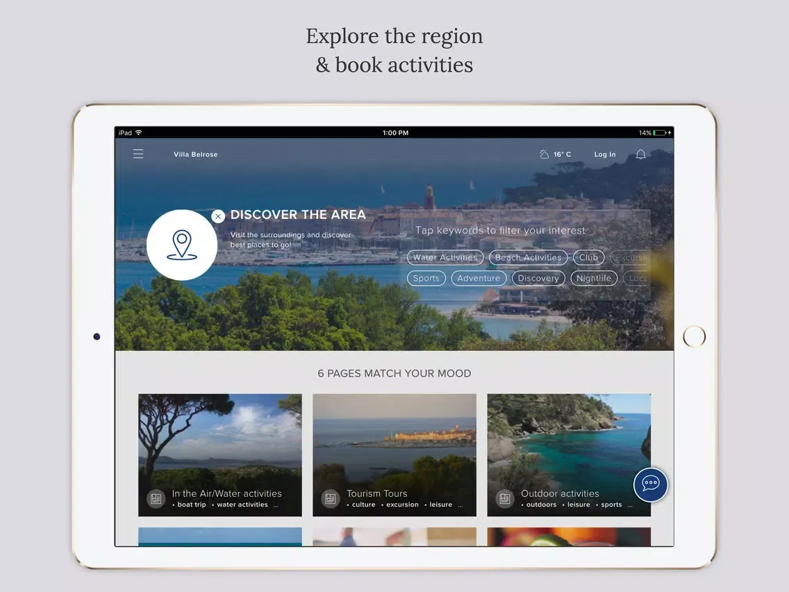 صور Althoff Hotel Villa Belrose iPad 