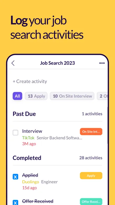 Huntr: Job Search Browser應用截圖