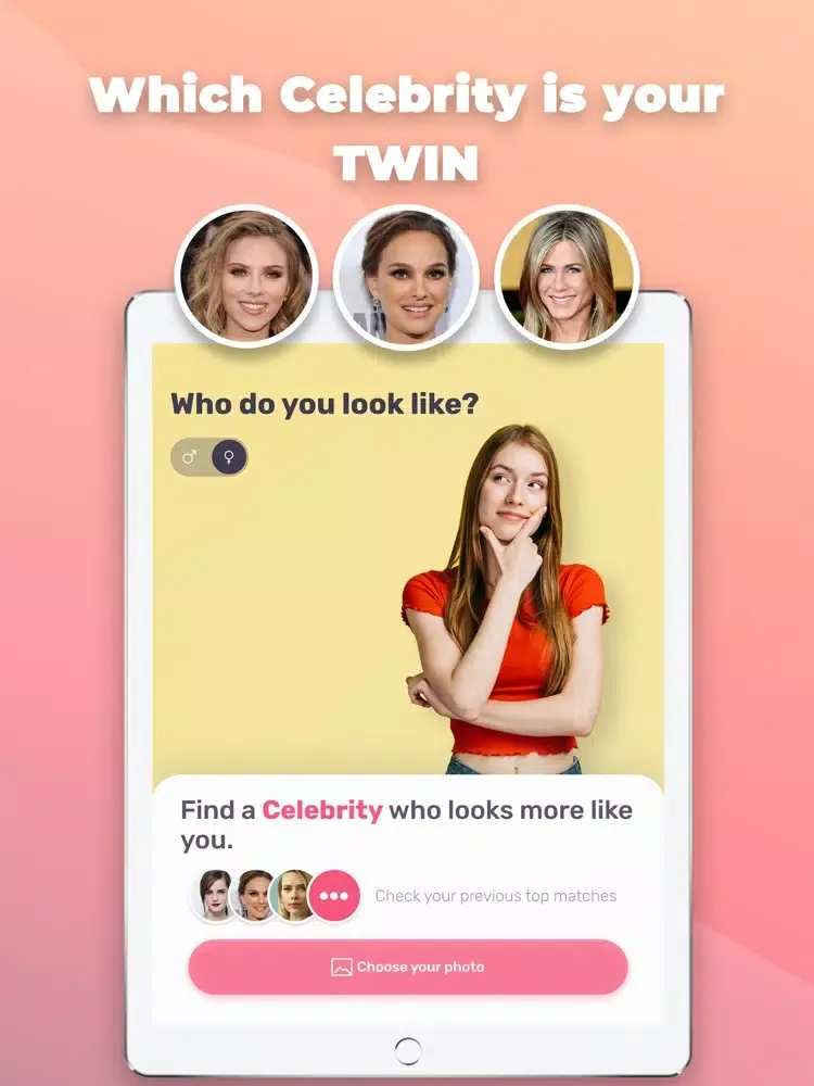 Twins: Who Do I Look Like iPad  Ekran Görüntüleri