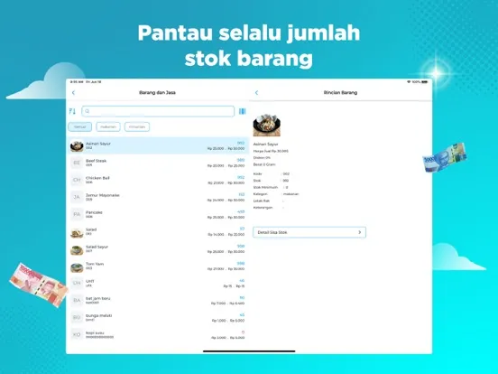 Kasir Pintar Offline (Client) iPad  स्क्रीनशॉट