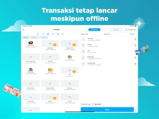 Kasir Pintar Offline (Client) iPad  स्क्रीनशॉट