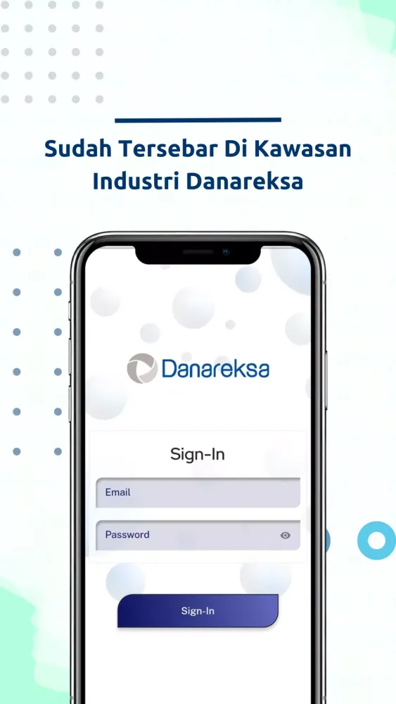 Screenshot di Tenant Apps Kawasan Industri
