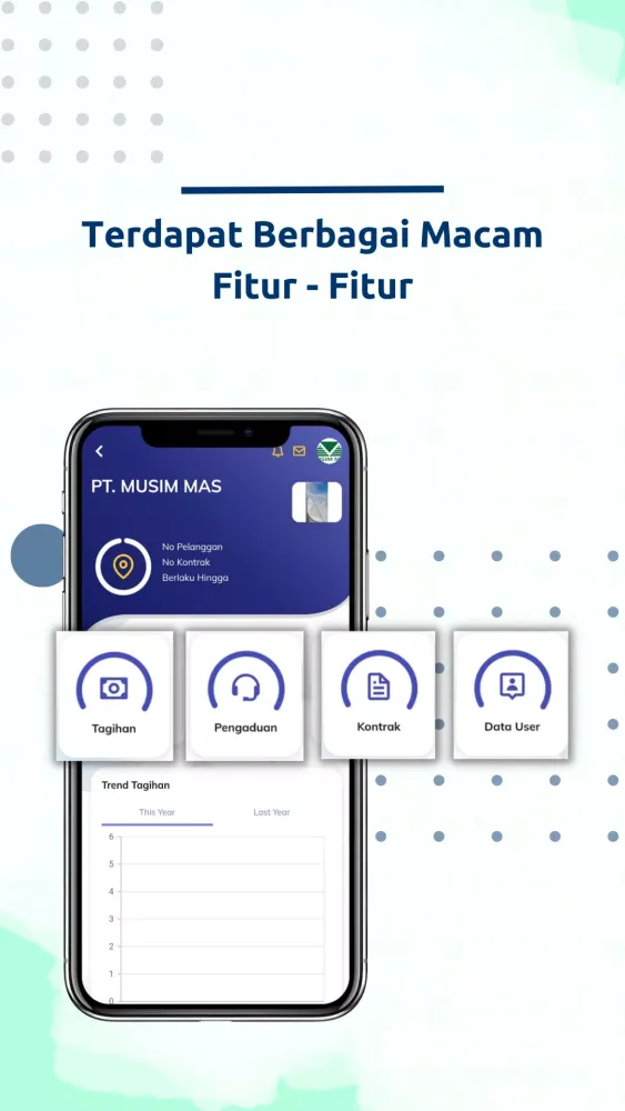 Screenshot di Tenant Apps Kawasan Industri