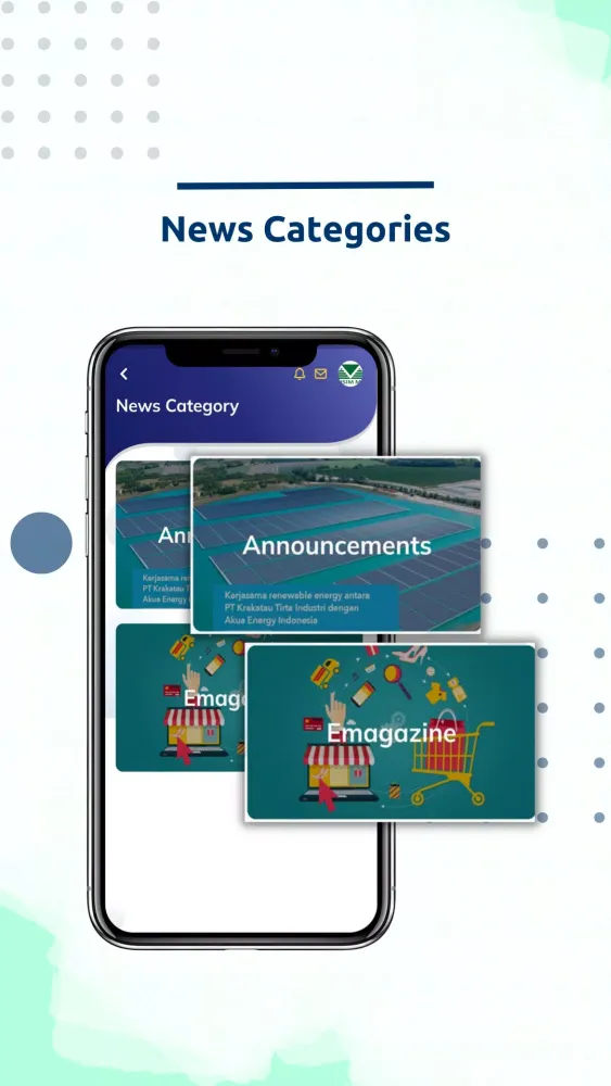 Screenshot di Tenant Apps Kawasan Industri