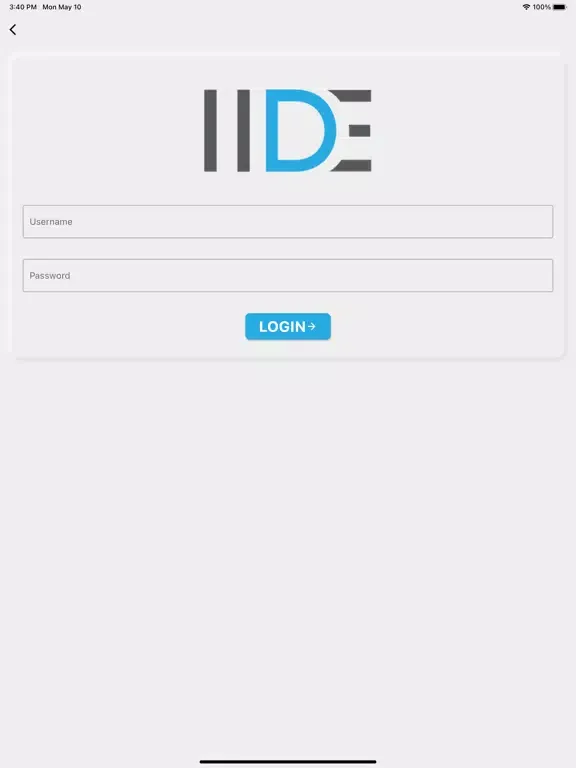 Zrzuty ekranu IIDE Bookmark iPad 