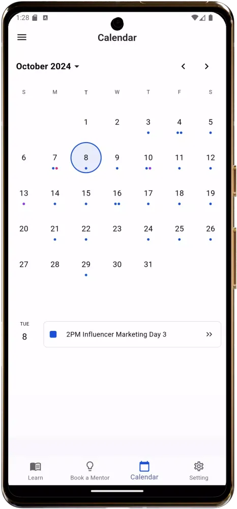 IIDE Bookmark Screenshots