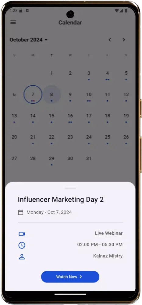 IIDE Bookmark Screenshots