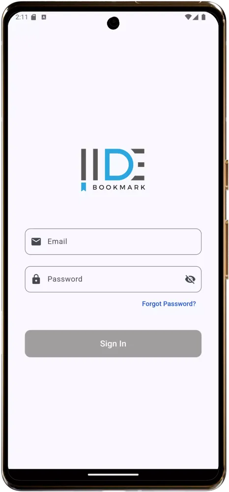 IIDE Bookmark Screenshots