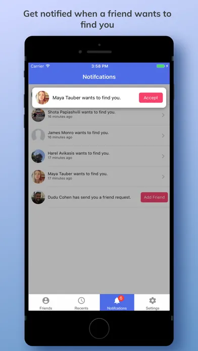 Effo - Locate your friends indoors & outdoors Screenshots