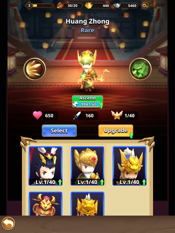Three Kingdoms Dynasty Archer iPad 應用截圖