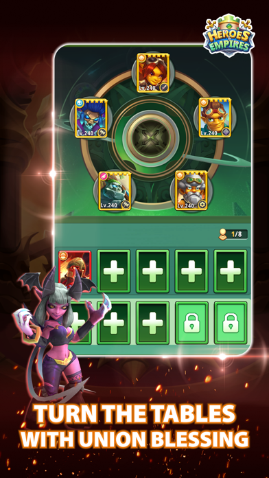 Ảnh chụp màn hình của Heroes & Empires: Idle RPG