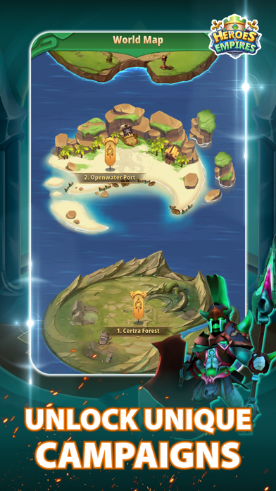 Ảnh chụp màn hình của Heroes & Empires: Idle RPG