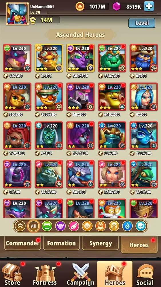 I Am Hero: AFK Teamfight 스크린샷