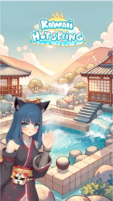 Capturas de tela do Kawaii Hot Spring: Idle Tycoon